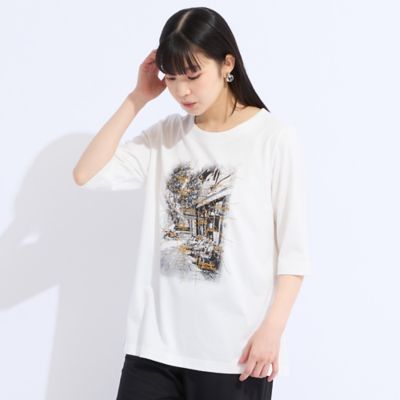 ピンコ★フローラルプリントTシャツ ドレス Tシャツ」さえあればオシャレが楽しく♥ | HAPPY PLUS VOICE