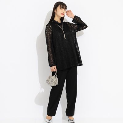 スカラップレース チュニック（50126441） | Liliane