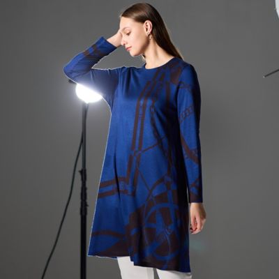 M～4L】オーナメントチュニックTシャツ（50126502