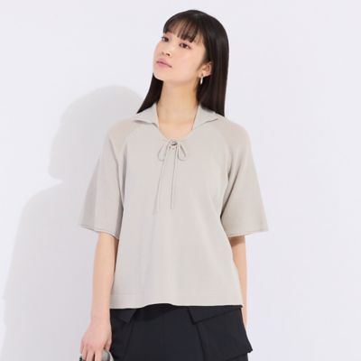 【Ｓｐｒｏｕｔ．】ウォッシャブル　レースアップポロニット　（５０１３３５５１）