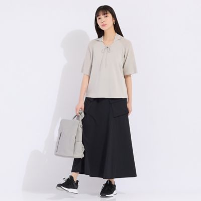 【Ｓｐｒｏｕｔ．】ウォッシャブル　レースアップポロニット　（５０１３３５５１）