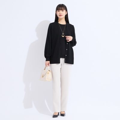 リリアンビューティー　4L L～4L／アンサンブル対応】レーシーニット（50135551
