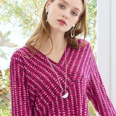 ヨーロッパ製　大ぶりヴィンテージ 2wayネックレスB304 シェルサークルネックレス（50142601） | Liliane Burty