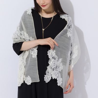 シアーレースストール（５０１６６４０２）
