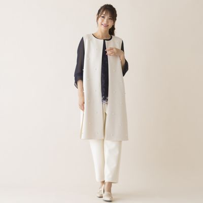 パールロングジレ（51001401） | Rose Tiara (Women