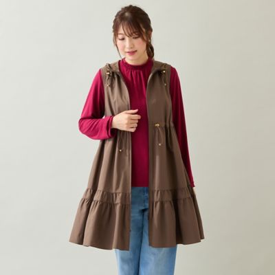 LIMONTA】【防水／防風／透湿／花粉防止】フレアジレ