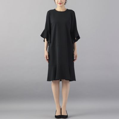 フリル袖コクーンワンピース ５１０１１２０７ 三越伊勢丹オンラインストア 公式