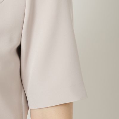 らら様 ローズティアラ ひざ丈ワンピース 花柄 大きいサイズ 42 XL