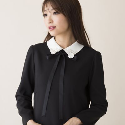 白襟ワンピース（５１０１１４０４） | ファッション・服 | 三越伊勢丹 ...