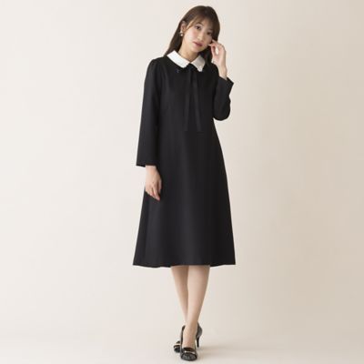 白襟ワンピース（５１０１１４０４） | ファッション・服 | 三越 