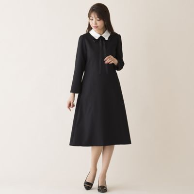 白襟ワンピース（５１０１１４０４） | ファッション・服 | 三越 