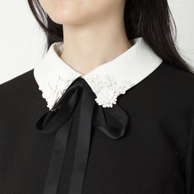 白襟ワンピース（51011404） | Rose Tiara (Women