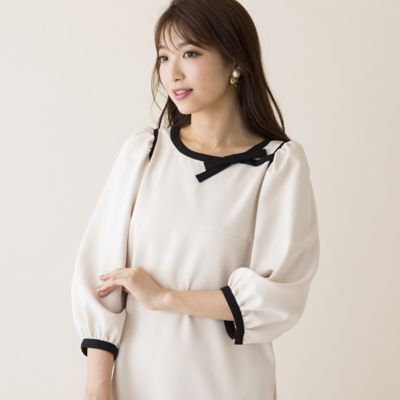 ダブルクロスコクーンワンピース（51011408） | Rose