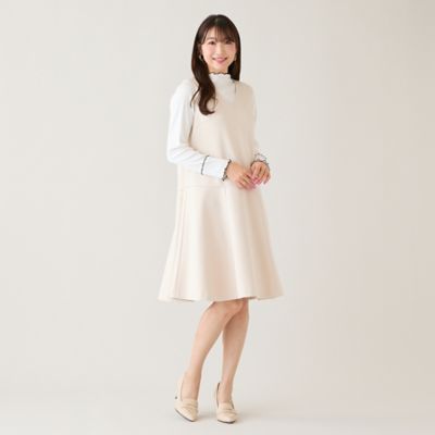 【2026春夏♡希少42】最新！ローズティアラ　バックリボンジャンパースカート バックリボンジャンパースカート（51011608） | Rose Tiara