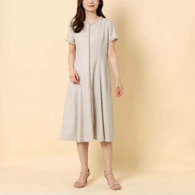 リネンライクフリンジワンピース ５１０１２１０９ 三越伊勢丹オンラインストア 公式