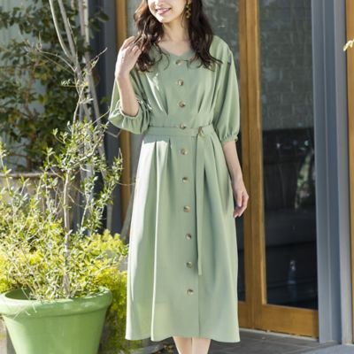 ２ｗａｙ ｖネックフロントボタンワンピース ５１０１２１１４ 三越伊勢丹オンラインストア 公式