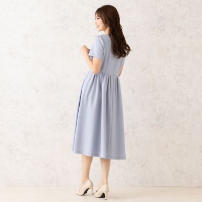 【セットアップ対応】デニムライクワンピース（５１０１２５０４）