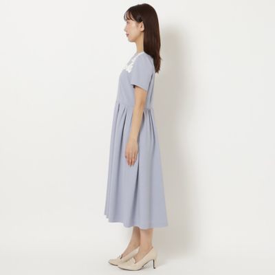 【セットアップ対応】デニムライクワンピース（５１０１２５０４）