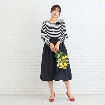 ニットドッキングワンピース（51012603） | Rose Tiara (Women