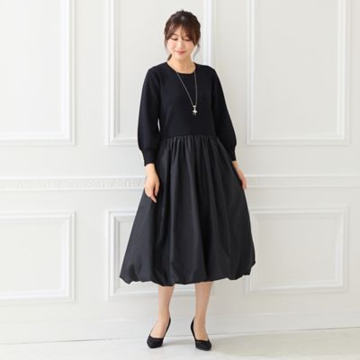 ニットドッキングワンピース（51012603） | Rose Tiara (Women