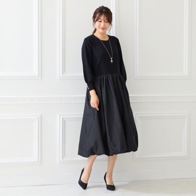 ニットドッキングワンピース（51012603） | Rose Tiara (Women