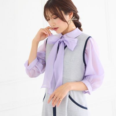 ＜Rose Tiara (Women/大きいサイズ)＞【接触冷感／ＵＶカット／防シワ】リネンライクジャンパースカート（５１０１２６０６）