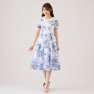 ローズプリントワンピース（51013503） | Rose Tiara