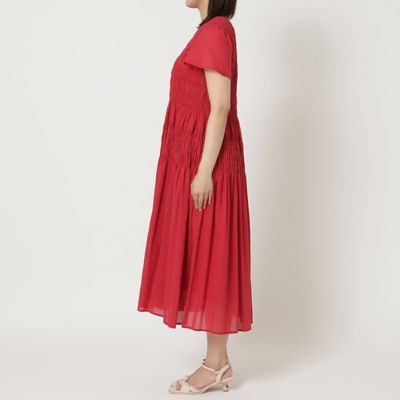 シャーリングマキシ丈ワンピース（51013608） | Rose Tiara
