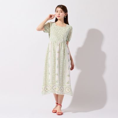 フラワープリントワンピース（51013612） | Rose Tiara (Women