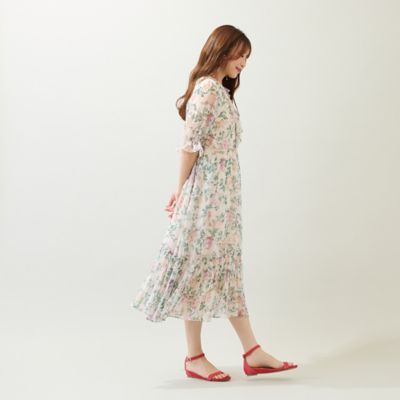 フラワープリントワンピース（51014509） | Rose Tiara