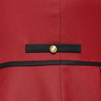 プリーツ＆配色切替ワンピース（５１０１５４０１）