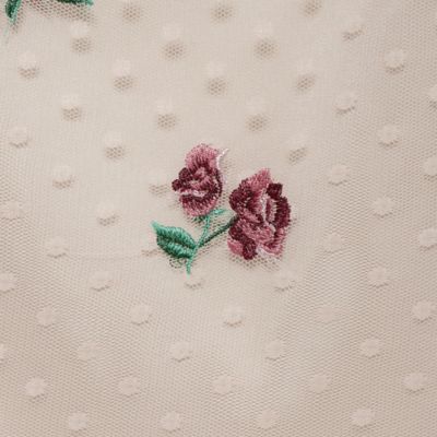 チュール刺繍ワンピース（５１０１５４０７）