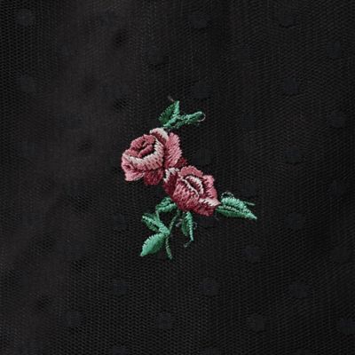 チュール刺繍ワンピース（５１０１５４０７）
