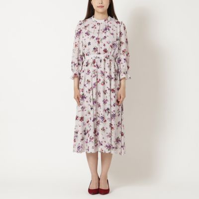 フラワープリントワンピース（51015507） | Rose Tiara (Women