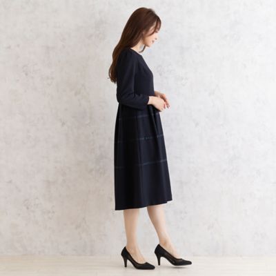 リボン切替ワンピース（51016419） | Rose Tiara (Women