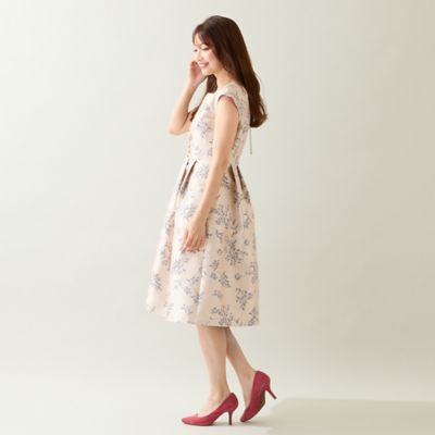 【新品タグ付】ローズティアラ46 ノーカラージャケット ランタンスリーブ♡ 新作】ガンクラブチェックワンピース | Rose Tiara【ローズ