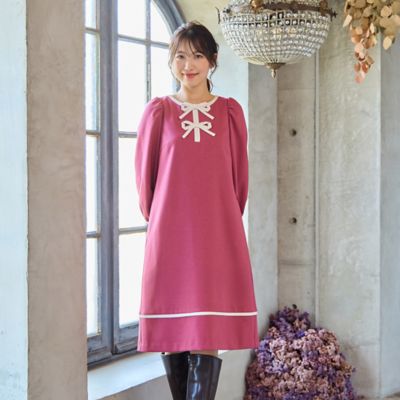 Picone ピンク ワンピース サイズM スタジオピッコーネ ワンピース - 30代・40代・50代・60代の婦人