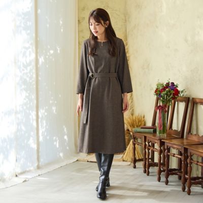 ライトツイードワンピース（51016512） | Rose Tiara (Women