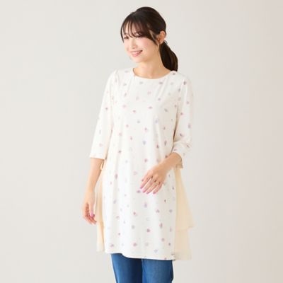 ハートプリントチュニック（51021605） | Rose Tiara (Women