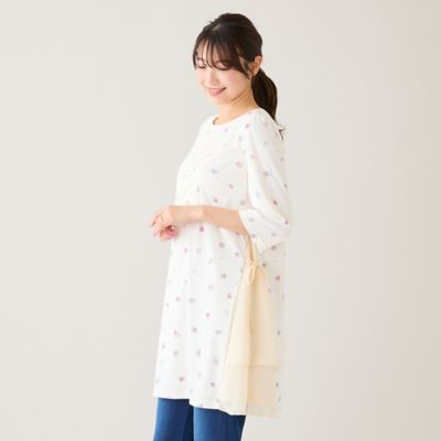 ハートプリントチュニック（51021605） | Rose Tiara (Women
