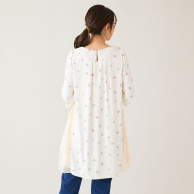 ハートプリントチュニック（51021605） | Rose Tiara (Women