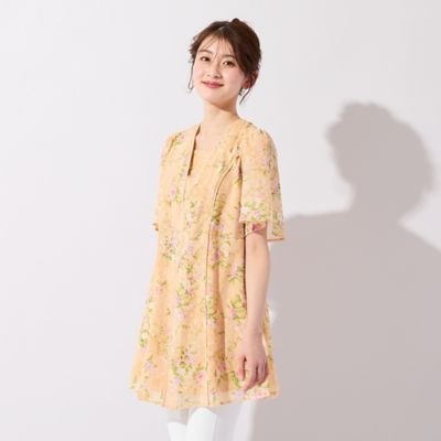 ＜Rose Tiara (Women/大きいサイズ)＞カットドビーブラウス（５１０２３６０２）