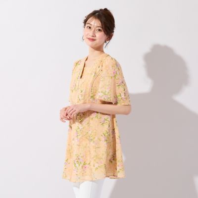 カットドビーブラウス（51023602） | Rose Tiara (Women