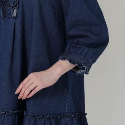 伸縮性◎】ライトオンスデニムチュニック（51025503） | Rose