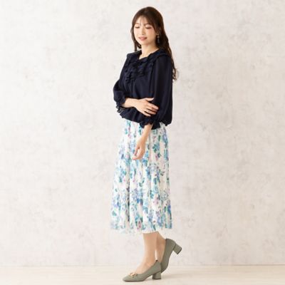 【セットアップ対応】バルーンヘムブラウス（５１０３１５０２）