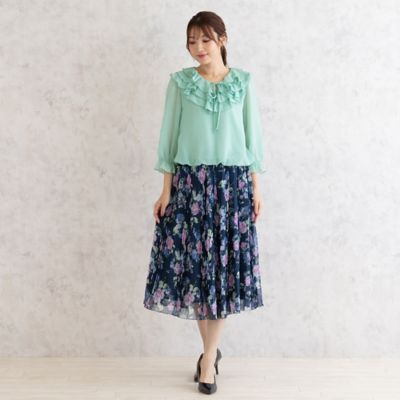 【セットアップ対応】バルーンヘムブラウス（５１０３１５０２）