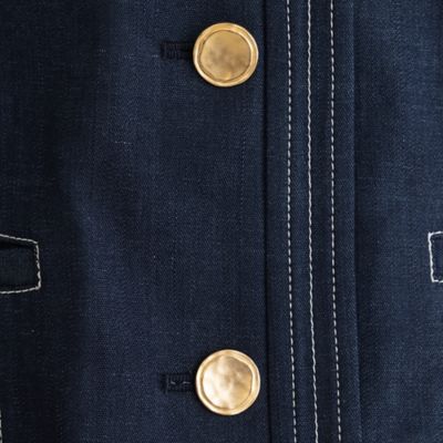 【セットアップ対応】おとなデニムジャケット（５１０３１５０５）