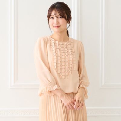 セットアップ対応】バルーンヘムブラウス（51031603） | Rose