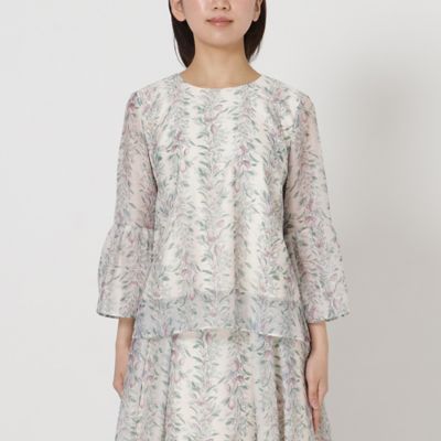 アプリコットフラワーブラウス（51032412） | Rose