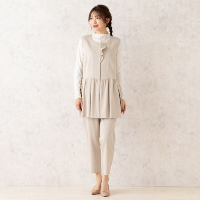 【セットアップ対応】エステルダブルクロスジレ（５１０３２５０４）
